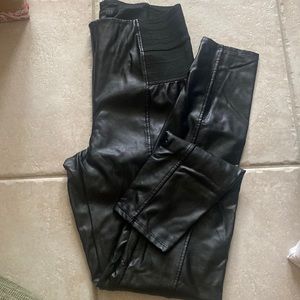 Dynamite pleather leggings s